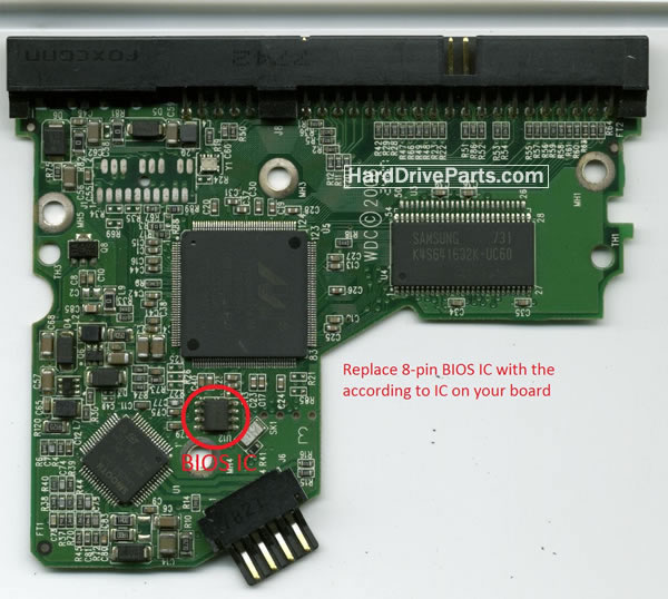 2060-701292-002 PCB Disque Dur WD 2060-701292-002 PCB Disque Dur WD