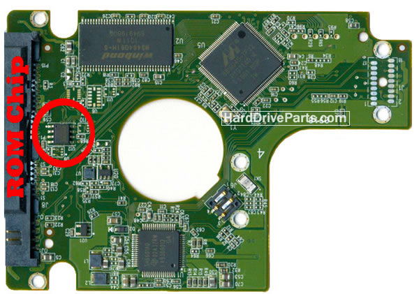 WD WD1600BEKT Carte PCB 2060-771672-004 WD WD1600BEKT Carte PCB 2060-771672-004