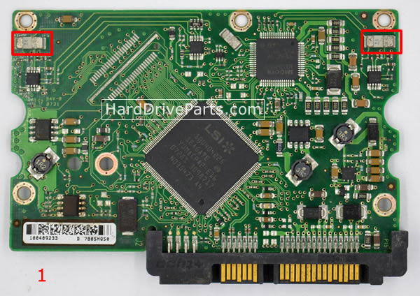 Seagate ST3320620AS Carte PCB 100406533 Seagate ST3320620AS Carte PCB 100406533